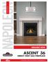 ASCENT 36 AVAILABLE NOW DIRECT VENT GAS FIREPLACE FIREPLACES