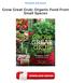 Grow Great Grub: Organic Food From Small Spaces Free Ebooks PDF