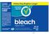bleach1 Whites Stay Brighter Longer concentrated NET 2 QT (64 FL OZ) 1.89 L regular scent