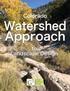 Colorado. Watershed Approach. to Landscape Design