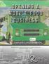 Opening a Mobile Food Business