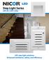 Step Light Series STP-PC STP STQ. LED step light solutions Enhanced ambiance, safety, and efficiency.