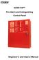 S2000-ASPT. Fire Alarm and Extinguishing Control Panel. Engineer s and User s Manual