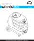 User Manual AIR HOG. Vacuum Booster REV. 3/20/ Stowe Dr. Poway, CA P: (858) F: (858)