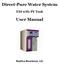 Direct-Pure Water System. User Manual