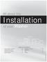 Installation. All about the. of your Washer TABLE OF CONTENTS. Important Safety Instructions Installation Instructions...