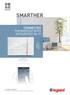 SMARTHER CONNECTED THERMOSTAT WITH INTEGRATED WI-FI THE GLOBAL SPECIALIST IN ELECTRICAL AND DIGITAL BUILDING INFRASTRUCTURES 65% MANUAL MOD HOME