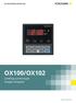 OX100/OX102. Limiting-current type Oxygen Analyzer. Bulletin 11M10A01-03E