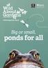 #wildaboutgardens. wildaboutgardens.org.uk. Big or small, ponds for all