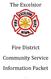 The Excelsior. Fire District Community Service Information Packet