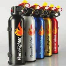 CAR/HOME MINI FIRE EXTINGUISHERS Colorful & Powerful Flame Fighter: An elegant