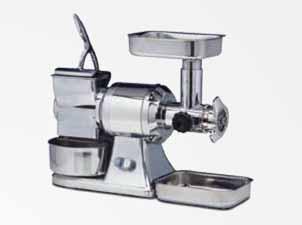 electrolux electrolux dynamic complementary preparation 49 MMG12/22 Meat mincer/graters ideal for mincing meats as well as grating bread, cheese and nuts Body in die-cast aluminium and stainless