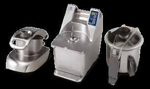 Cutter-mixer attachment to mix, blend, chop, mince, emulsify and puree