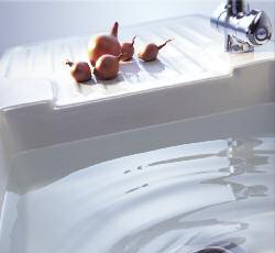 Stainless Steel Sinks Franke manufacture sinks using only premium quality chrome nickel steel.