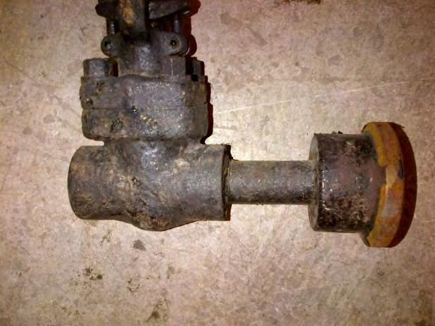 Dirty Valve Clean Valve *A one hour clean in the ultrasonic tank half submerged to