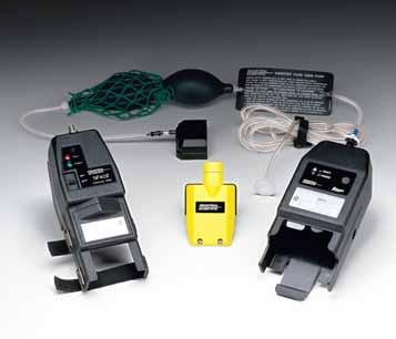 2 2 Remote Sampling Equipment b Sampling pumps and hand aspirators provide the ability to check for the presence of potentially hazardous atmospheres in a remote area or confined space.
