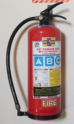 Fire extinguishers are classified using the National Fire Protection Association (NFPA)