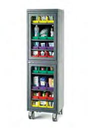 Controller Unit (D) 18.5 in (H) 26.25 in 74 lbs 33 kg Can be used to operate any Auxiliary Unit(s) (D) 46.99 cm (H) 66.67 cm Auxiliary Equipment Combo Tower Top supply cabinet: (D) 20.12 in (H) 68.