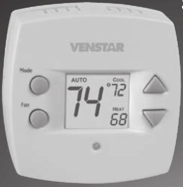 Digital Thermostat residential THERMOSTAT T1010 Single Day PROGRAMMABLE up to 2-heat & 2-cool HEAT COOL HEAT PUMP Control up to 2 Heat & 2 Cool Stages HP Stages: 2 Heat, 2 cool Single Day