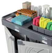 Housekeeping trolleys ALPHA HOTEL Alpha Hotel trolleys are simple and well designed and