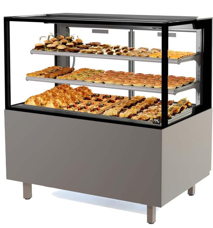 Created as a medium duty solution for café, kiosk and c-store, these cabinets provide a plug and go solution that allows 60 door openings per hour while maintaining core product temperatures.