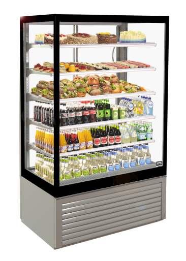 system. This attractive cabinet enhances product appeal to maximise your sales and ensure your product is safe and fresh.