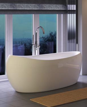 00 Includes Push Button Waste For those who prefer the contemporary look, choose the Aruba bath with striking looks and