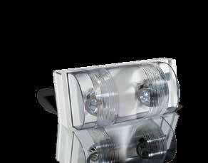 COMMERCIAL Provider PRO-2N/PRO-3N Completely self-contained, thermoplastic construction with a polycarbonate lens that protects the fully-adjustable self-locking heads Available with sealed,