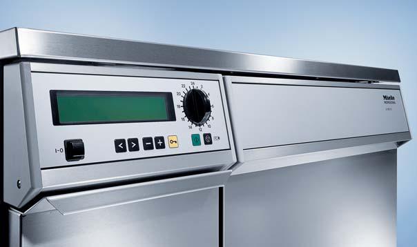 Controls Programmes Duration G 7835 CD, G 7836 CD Fully electronic controls, high degree of process security Miele's G 7835 CD and G 7836 CD washerdisinfectors are controlled and monitored by fully