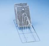 16 tray bases/trays 17 holders (16 compartments), W 295, D 21.5 mm Max.