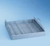 holders for 9 kidney dishes Example: E 484 1/1 insert with 4 x E 486 holders for