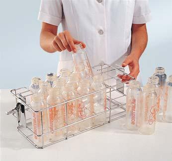Baby bottles: Reprocessing and transportation system Baby bottles are generally reprocessed at ward level.