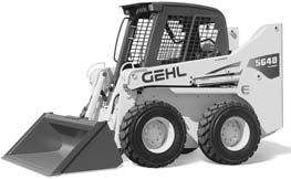 Call for pricing on new and used Gehl loaders Skid