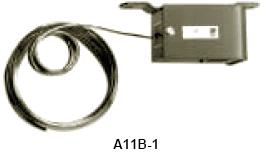 JOHNSON CONTROLS A11 SERIES LOW TEMPERATURE CUTOUT CONTROL The A11 Series low temperature cutout controls incorporate a 20-ft long, vapor charged sensing element. The A11 reacts to the coldest 18-in.