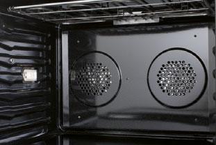 available in our single ovens and upper cavity of the double ovens.