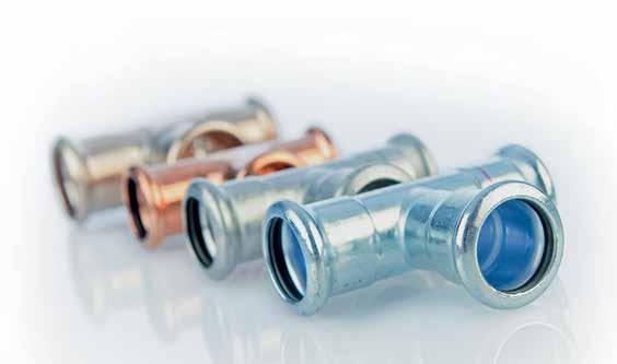 carbon copper carbon steel press fittings and tubes are particularly suitable for heating systems, but can also be used in other applications including: Wet sprinkler systems Household and industrial