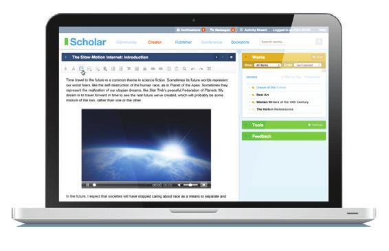 A Social Knowledge Platform Create Your Academic Profile and Connect to Peers Developed by our brilliant Common Ground software team, Scholar connects academic peers from around the world in a space