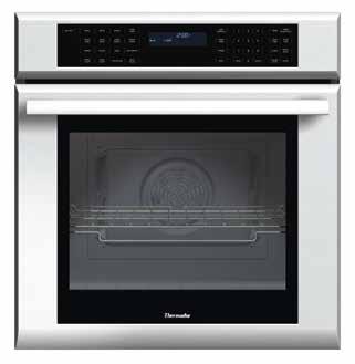 MED271JS 27-INCH SINGLE BUILT-IN OVEN MASTERPIECE SERIES - SoftClose door ensures ultra smooth closing of the oven door - Fastest preheat in the luxury segment - Superfast 2-hour self clean