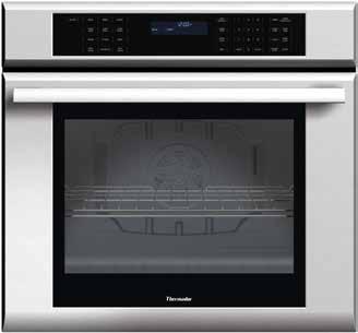 ME301JS 30-INCH SINGLE BUILT-IN OVEN MASTERPIECE SERIES - SoftClose door ensures ultra smooth closing of the oven door - Fastest preheat in the luxury segment - Superfast 2-hour self clean