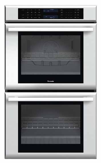 ME302JS 30-INCH DOUBLE BUILT-IN OVEN MASTERPIECE SERIES - SoftClose doors ensure ultra smooth closing of the oven doors - Fastest preheat in the luxury segment - Superfast 2-hour self clean