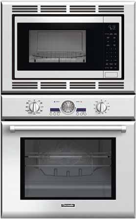 PODM301J 30-INCH DOUBLE COMBINATION BUILT-IN OVEN PROFESSIONAL SERIES - SoftClose doors ensure ultra smooth closing of the oven doors - Largest commercial style rotisserie with 12 pound capacity -