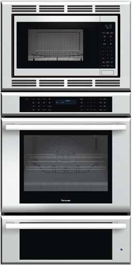 MEDMCW31JS 30-INCH TRIPLE COMBINATION BUILT-IN OVEN MASTERPIECE SERIES - SoftClose door ensures ultra smooth closing of the oven door - Fastest preheat in the luxury segment (around 7 minutes) -
