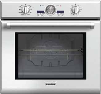 POD301J 30-INCH SINGLE BUILT-IN OVEN PROFESSIONAL SERIES Modes (14) Bake, Roast, True Convection, Convection Roast, No Preheat Speed Convection, Warm, Dehydrate, Rotisserie, Maxbroil, Max Convection