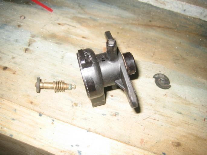 Remove the solenoid shaft from the