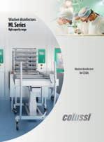 Medical range OLUSSI products: Washer disinfectors ML Series