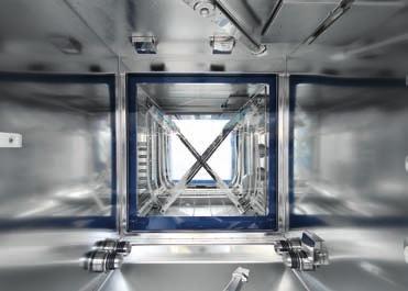 TW 3000/2 - "smart tunnel" Double chamber compartment washer disinfector For the highest productivity 62 DIN 1/1 net trays per hour The new TW 3000/2 "Smart Tunnel" represents an innovative approach
