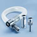 E 792 Connector for male Luer lock with silicone tube E 790 Connector female Luer lock/- female Luer