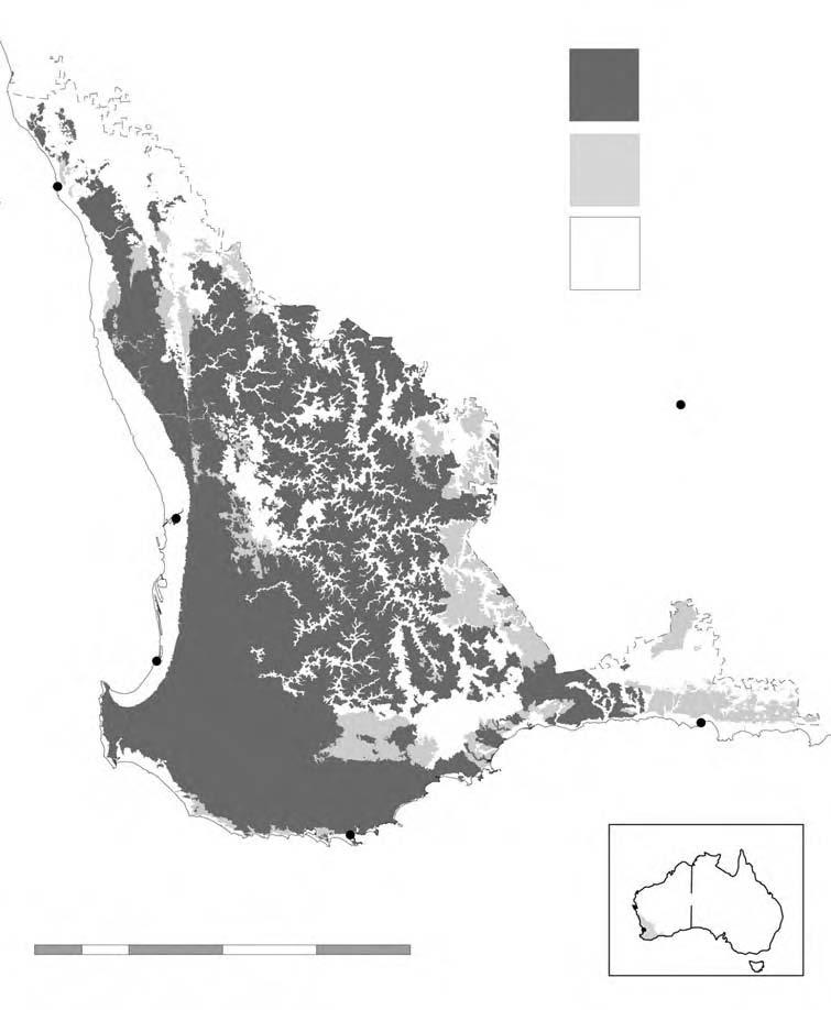 DEMANDS ON SOIL CLASSIFICATION IN AUSTRALIA 85 > 10% of area Geraldton 3-9% of area < 2% of area Kalgoorie Perth Bunbury Esperance Albany 100 0 100 200 300kilometres Perth Western Australia AUSTRALIA
