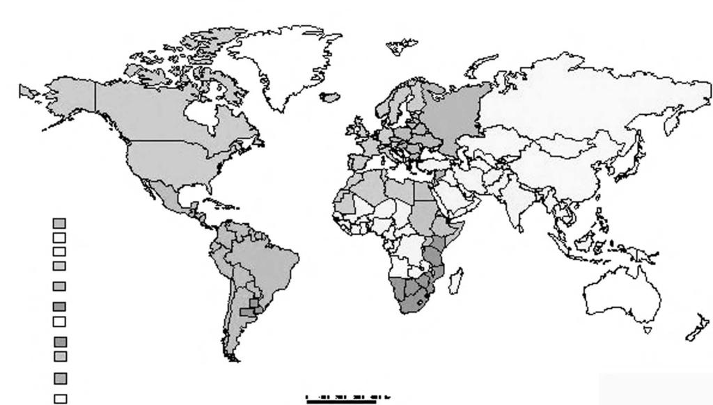 150 SOIL CLASSIFICATION: A GLOBAL DESK REFERENCE STATUS OF SOTER DATABASES IN 2002 SOTER database 1 :5M Comprehensive 1 :2.