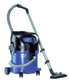 Tank Vacuums Attix 30 Powerful vacuum motor generates 135 CFM and 92 inches of water lift Quiet motor technology generates low noise rating of